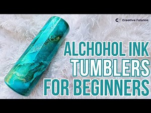 Alcohol Ink Tumbler For Beginners