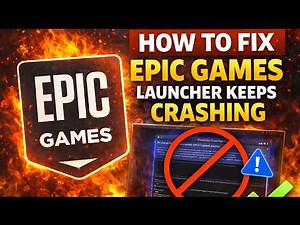 How To Fix Epic Games Launcher Keeps Crashing (2026) | Epic Games Launcher Not Opening Fix