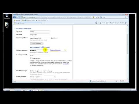 How to create a free Google GMail email account