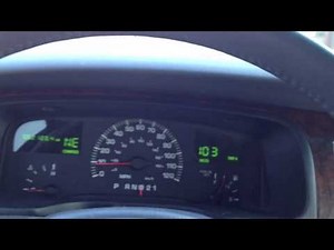 2000 Lincoln Town Car throttle problem