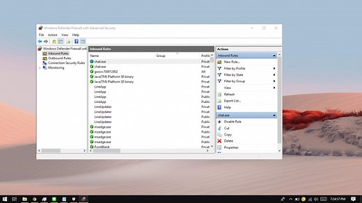 Cara Membuka Port pada Firewall di Windows 10