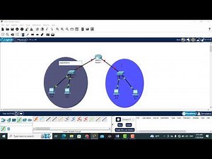 Building a Simple Network for Two Departments | Learn Network Basics with Cisco Packet Trace #1