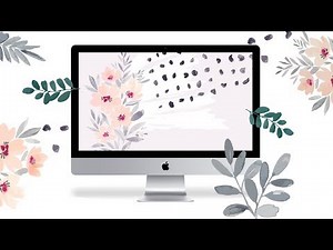 Mac Desktop Makeover | How To Change File Folder Colors