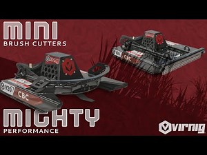 See what makes the CUT | Virnig Mini Brush Cutters Walkaround Demo