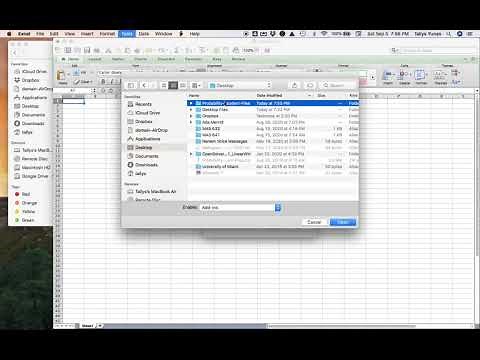 How to Install TreePlan and SimVoi Excel Add-Ins on a Mac