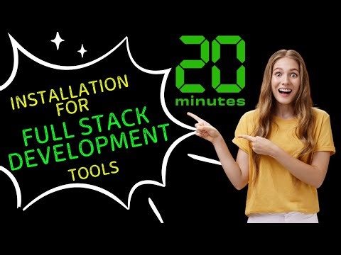 Full Stack Development Tools Installation | VS Code, Node.js, MongoDB, Postman, Docker, & Chrome
