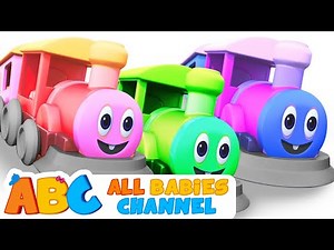 ABC Train Song | Learn ABC Alphabets | All Babies Channel