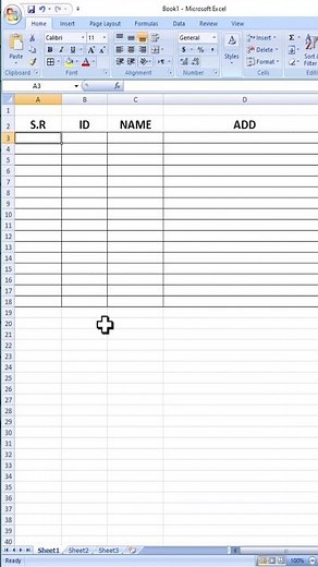 Ms excel 2007 Tips and Tricks #shorts #viral