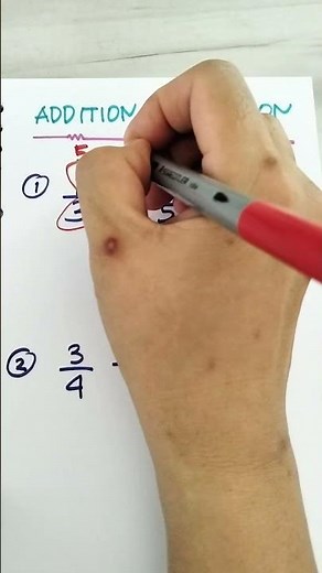 “Addition of Fractions Made Easy: Master It in Seconds!”