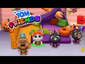 My Talking Tom Friends Spooky Halloween Update Gameplay Walkthrough Episode 179