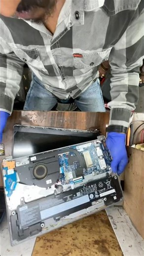 Laptop repair ho gaya🤩💻… #laptop #computer #laptoprepair #viral #trending