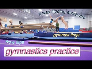 gymnastics practice vlog!