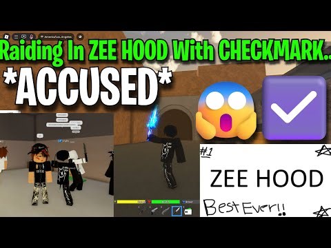 Raiding In ZEE HOOD With CHECKMARK.. *ACCUSED* (☑️😱)