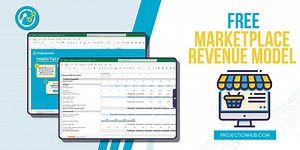 Free Marketplace Revenue Model Template - ProjectionHub