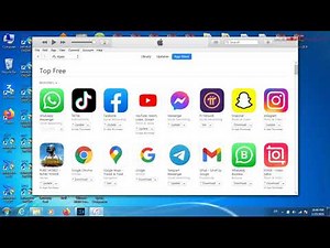 How to 2021 iTunes APPS Store Download By PC