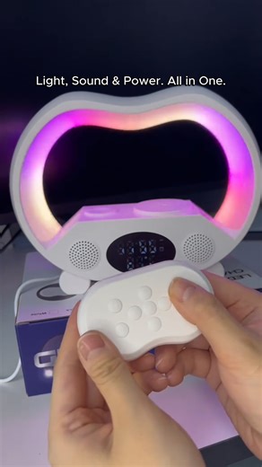 Shopnetic on Instagram: "Light, sound, and power—perfectly combined. The 6 in 1 Smart LED Table Lamp is designed to upgrade your space with ambient lighting, a Bluetooth-compatible speaker, wireless phone charging, night light, and remote control—all in one sleek device. Ideal for bedrooms, desks, and modern interiors, it helps you set the mood effortlessly. 💡📱🎶 Enjoy soft, adjustable lighting, immersive sound, and cable-free charging without clutter. This multifunctional lamp is perfect for