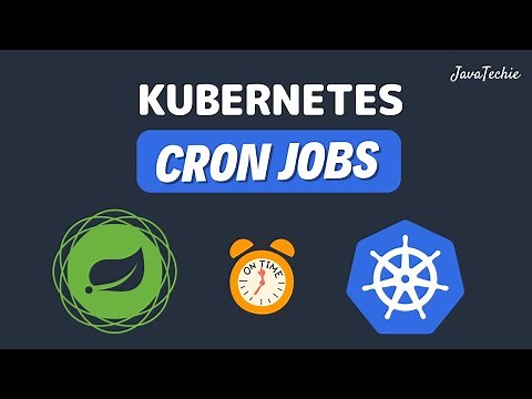 Automate Task Scheduling | Spring Boot Tasks on Kubernetes with Cron Jobs | ‪@Javatechie‬