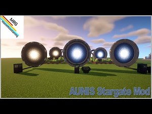 AUNIS stargate minecraft mod showcase