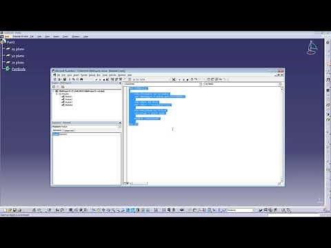 CATIA V5 - VBA MACROS - DISPLAY PART NAME