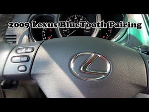 Bluetooth Pairing 2009 Lexus with iPhone 13
