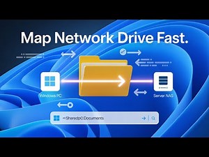 How To Map a Network or Shared Drive in Windows 11 — Quick & Easy Tutorial!