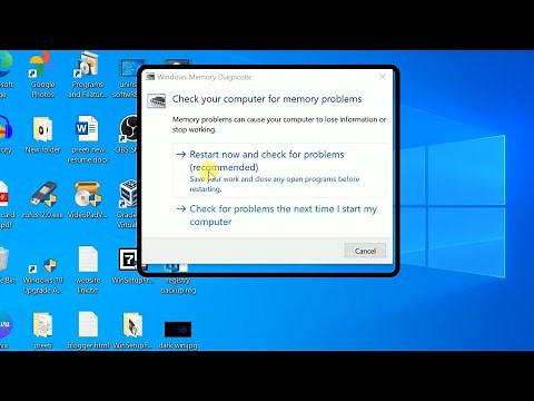 How To Repair RAM With Windows Memory Diagnostic Option On Windows 10