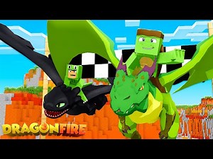 THE DRAGON RACE BEGINS! - Minecraft DragonFire Official #18