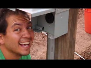 DIY 30 Amp RV Hookup Installation