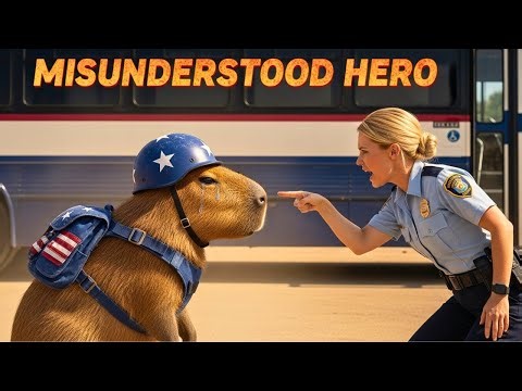 Capybara Warned Of A Blast On The Bus But No One Believed—Seconds Later He Was A Hero
