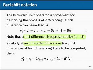 ARIMA models: Backshift notation and Lag operators (Part 2)