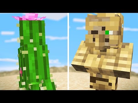 We made Minecraft Mobs from the Desert