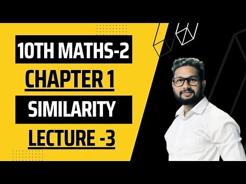 10th Maths-2 (Geometry)| Chapter No 1 | Similarity | Lecture 3 | JR Tutorials |
