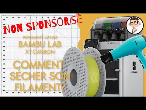 How to dry your filament spools with the Bambu Lab X1?