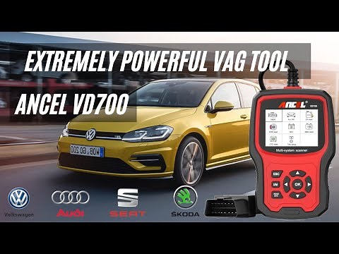 👉 What You REALLY Need To Know About The ANCEL VD700 OBD2 Car Diagnostic Tool Scanner Review For VW