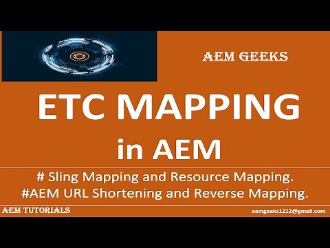 AEM Tutorial #65 | ETC Mapping in AEM