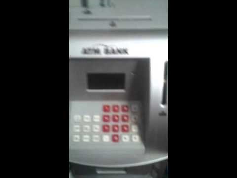 How to reset your toy atm password