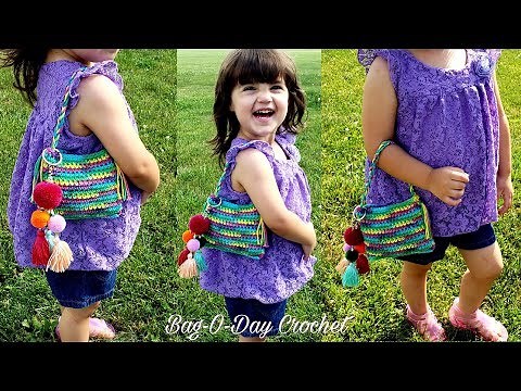 Easy Crochet Mini Bag/Purse - Sweetheart Bag