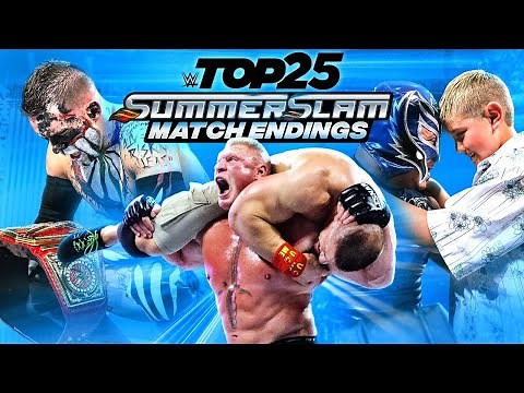 25 dramatic SummerSlam match endings: WWE Top 10, Aug. 3, 2023