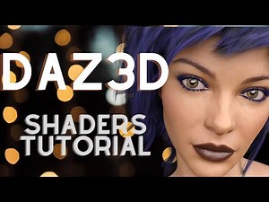 Applying Shaders in Daz3d part 1