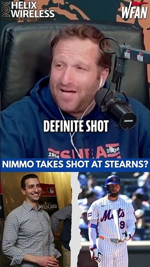 Tiki says Brandon Nimmo took a "direct shot" at David Stearns during his Rangers press conference: