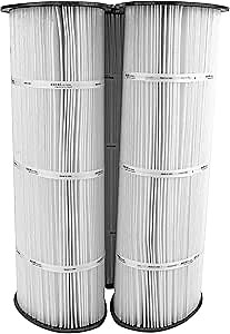 Excel XLS-927 3 Pack Replacement Pool Filter Cartridge for Jacuzzi Triclops TC300 (Oval) Pool Filter