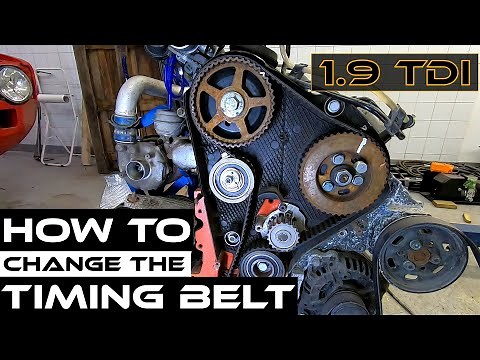 VW 1.9 TDI Timing Belt Replacement