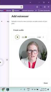 How to create a voiceover as a podcast episode #substack #substackhelp #substacktech #substackcoach