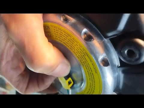 C5 Corvette how to remove the air bag