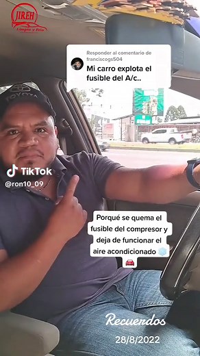 Porqué se quema el fusible del aire acondicionado automotriz. ❄️🚗#hondacivic #hondacrv #toyota #mazda #honda #mitsubishi #chevrolet #kia #ford #jeep #angel_gaitan_oficial #parati #bmw