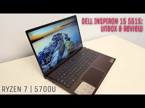 Dell Inspiron 5515 Unboxing & Review