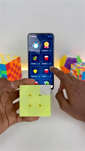 How to use cube solver apk #shorts #youtubeshorts #trending