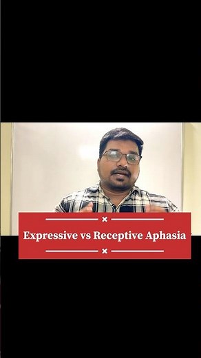 Expressive vs Receptive Aphasia