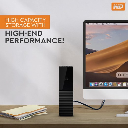 647K views · 11 reactions | Compact outside, powerful inside. Store massive amounts of photos, videos & documents with My Book desktop a storage, with storage capacity of up to 18TB. | WD | Facebook