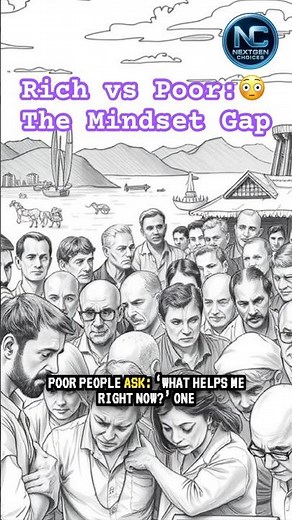 How Rich People Think vs Poor People Think (The Mindset That Changes Everything) #nextgenchoices
